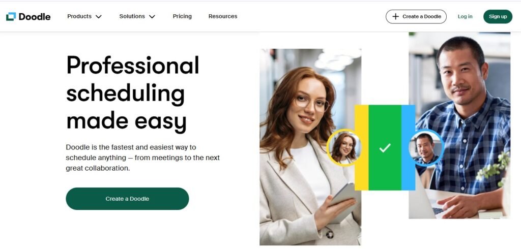Overview of the Doodle Scheduling Tool