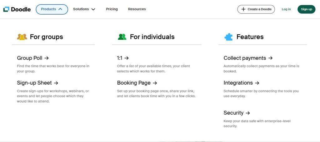 Key Features of Doodle